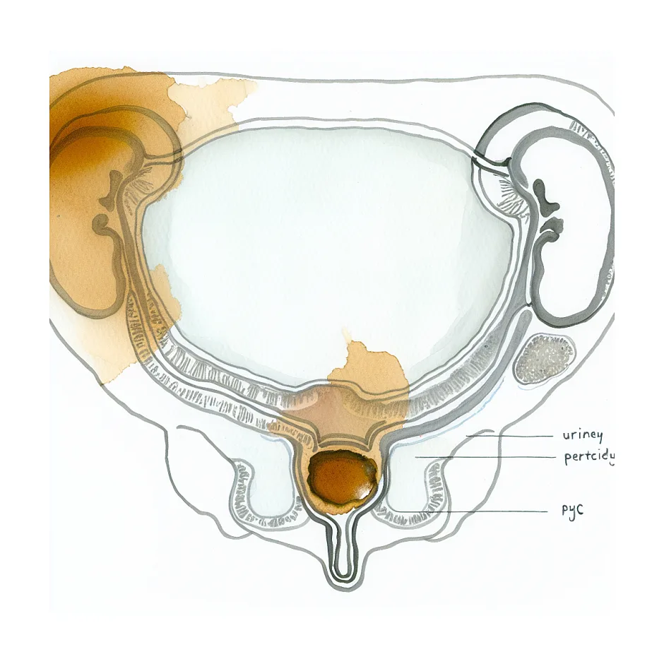 تیره و نارنجی شدن ادرار بعد از قرص مترونیدازول