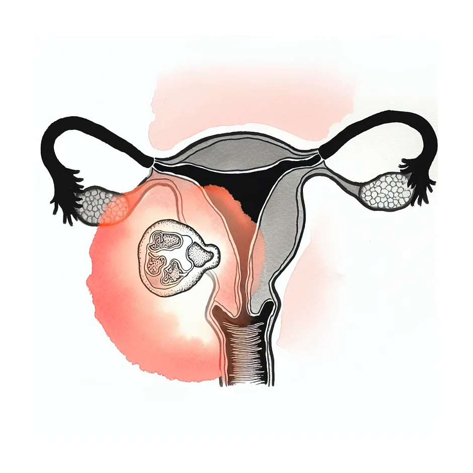 کیسه زرده دیده شده در سونو هفته ۶–۷