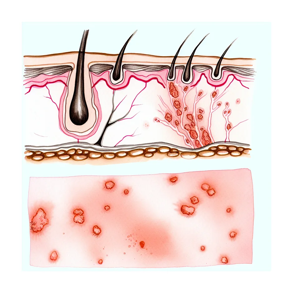 مگاکورت یا ممتازون برای جوش — چه کنم؟