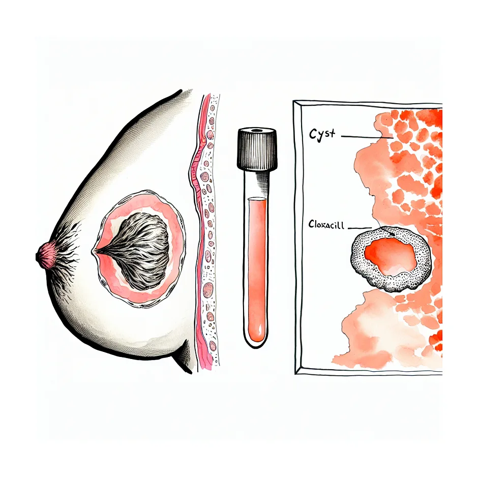 آیا کلوگزاسیلین برای درمان کیست سینه و درد آن موثر است؟ بررسی علمی و پزشکی