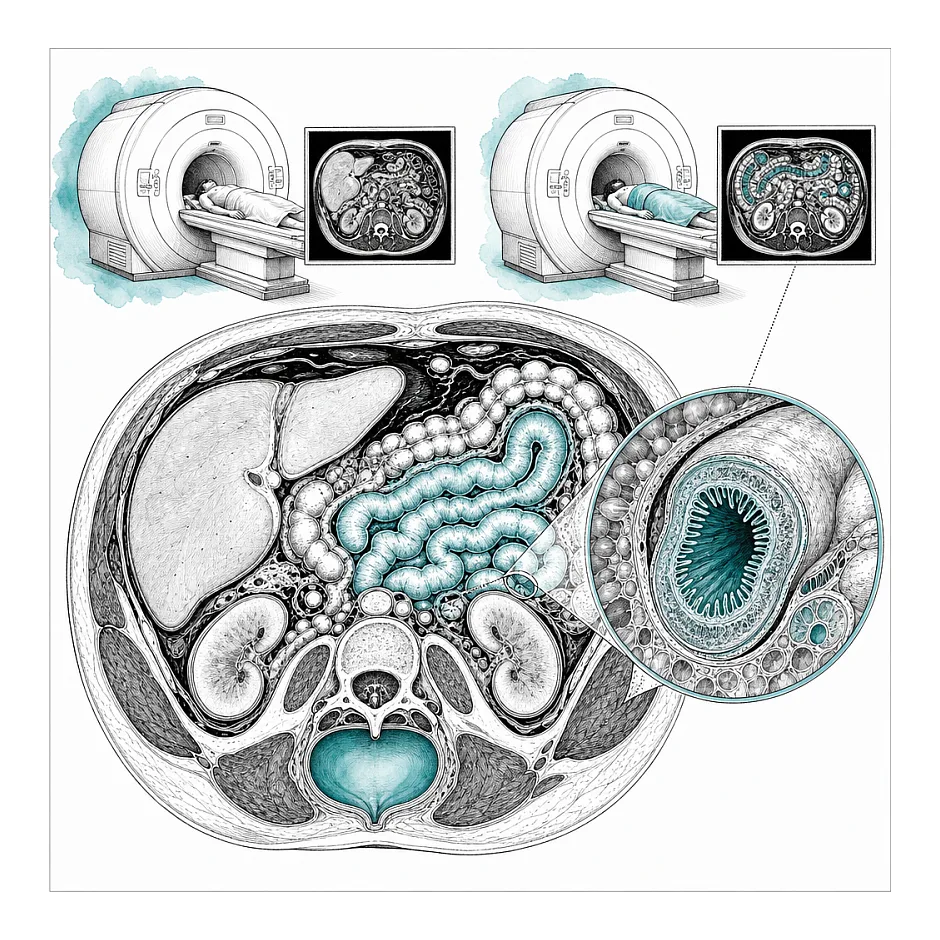 تفاوت میان MRI شکم و لگن با MRI انتروگرافی: آنچه باید بدانید