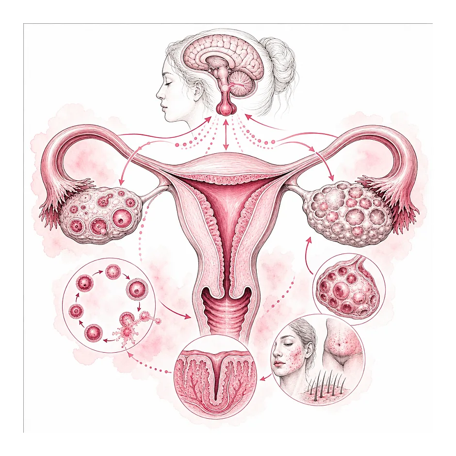 زمان مصرف قرص ال دی یا دروسبلین برای تنظیم قاعدگی در PCOS