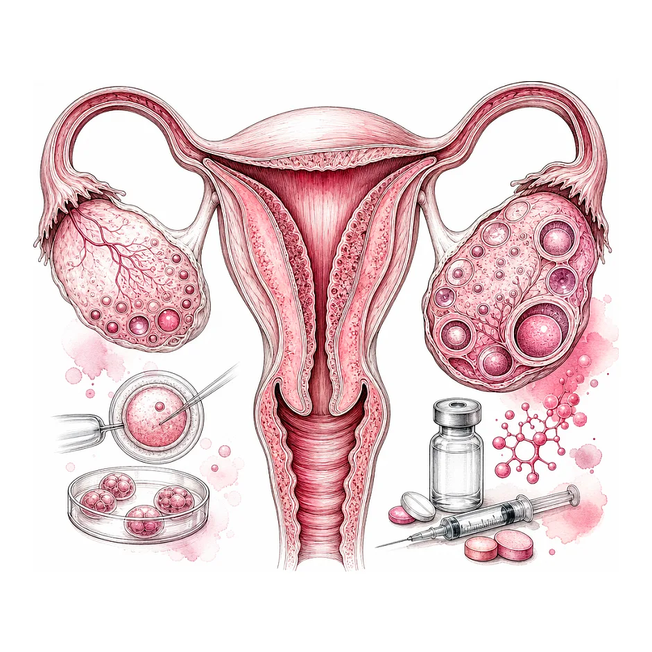 تأثیر داروهای IVF و بارداری بر سطح فریتین خون