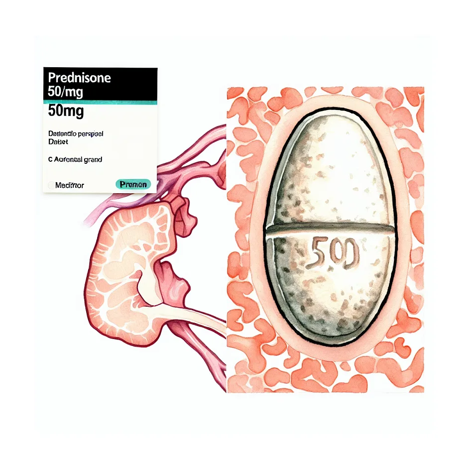 نحوه قطع ایمن پردنیزولون ۵۰ میلی‌گرم