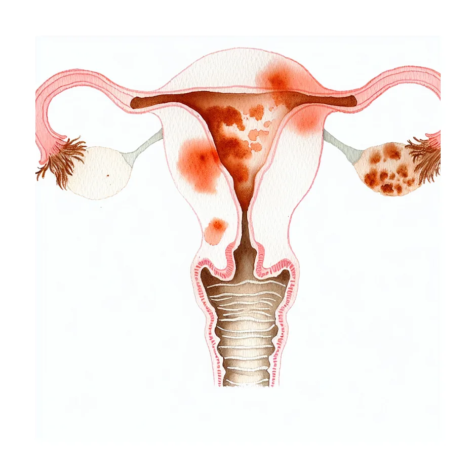 لکه بینی قهوه‌ای هنگام مصرف سیپروترون کامپاند