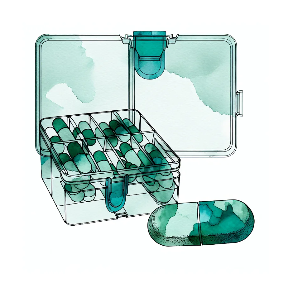 آیا نگهداری قرص در جعبه یادآوری مشکلی دارد؟