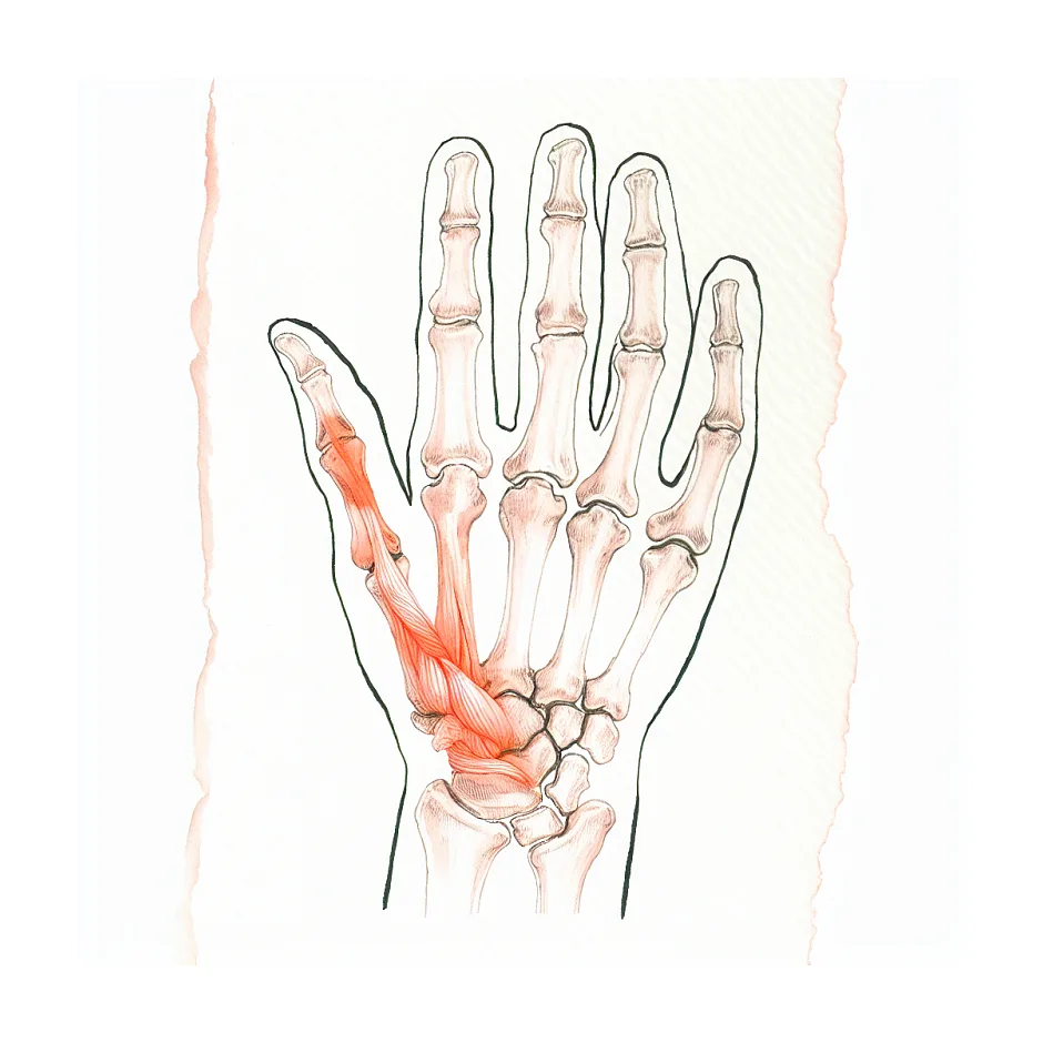 درد انگشت اشاره دست راست؛ علل شایع و درمان