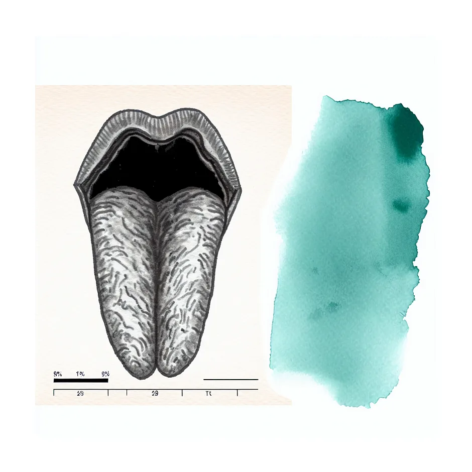 سیاه شدن انتهای زبان و خشکی آن نشانه چیست؟