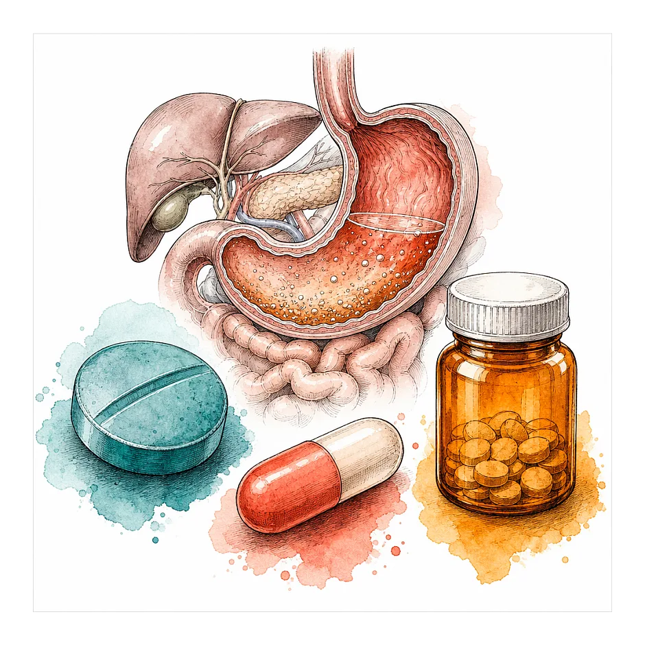 تداخل دارویی دزولست با مترونیدازول و آموکسی سیلین