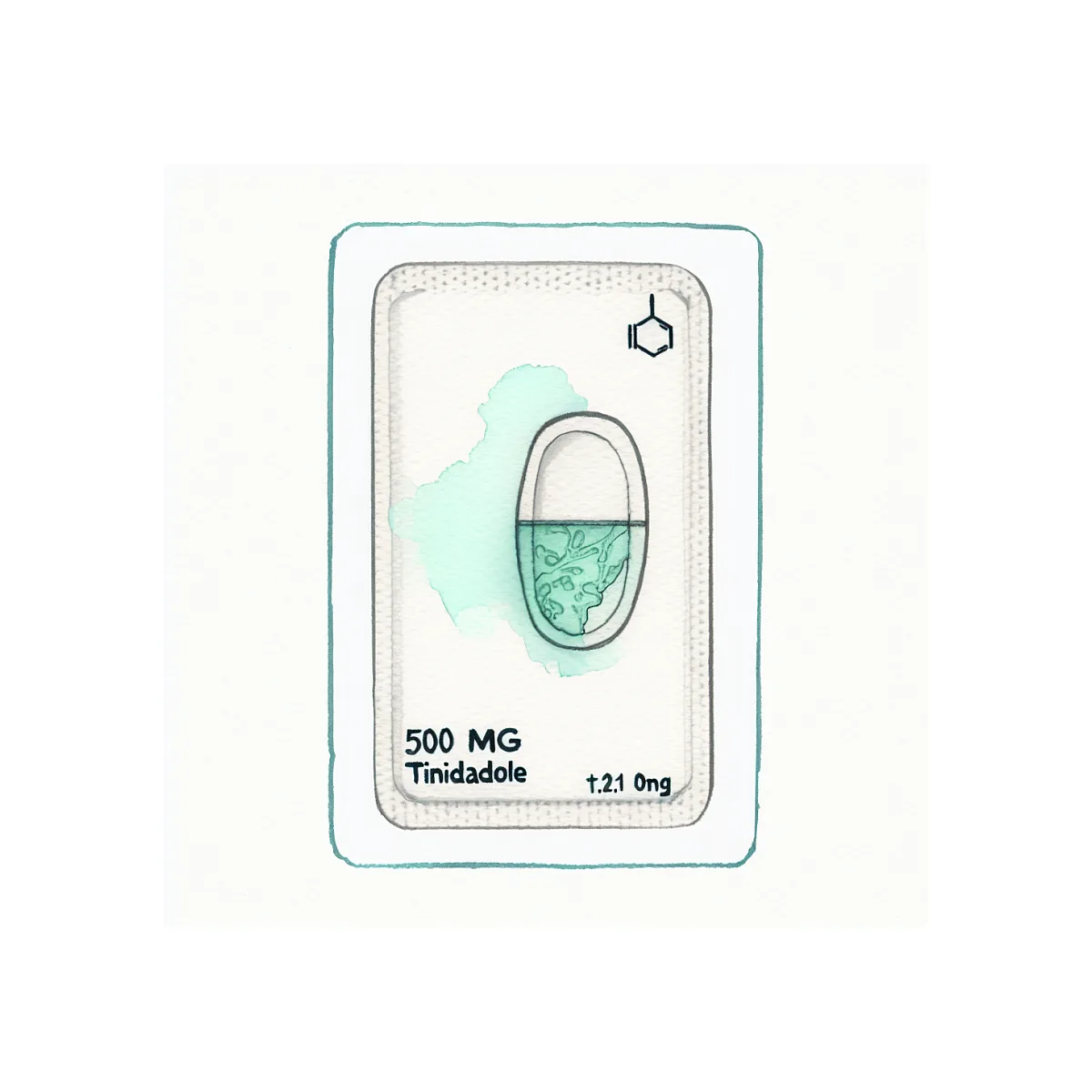 نحوه درست مصرف قرص تینیدازول ۵۰۰ برای عفونت