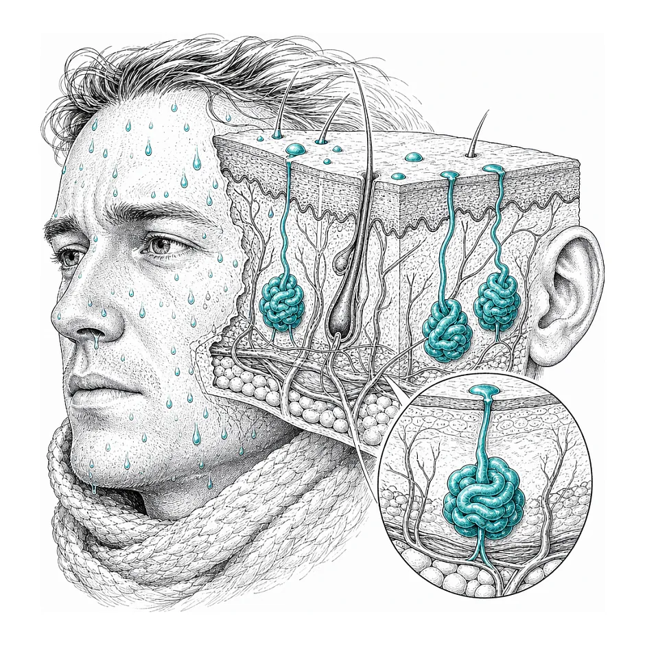 علت عرق روی صورت در سرماخوردگی چیست؟
