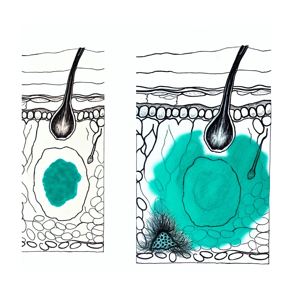 مدت مصرف پماد بعد از برداشتن خال با لیزر