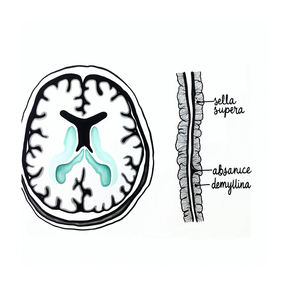 تحلیل MRI مغز و ناحیه Sella Supra و Parasellar بدون نشانه‌های دمیلینه‌سازی