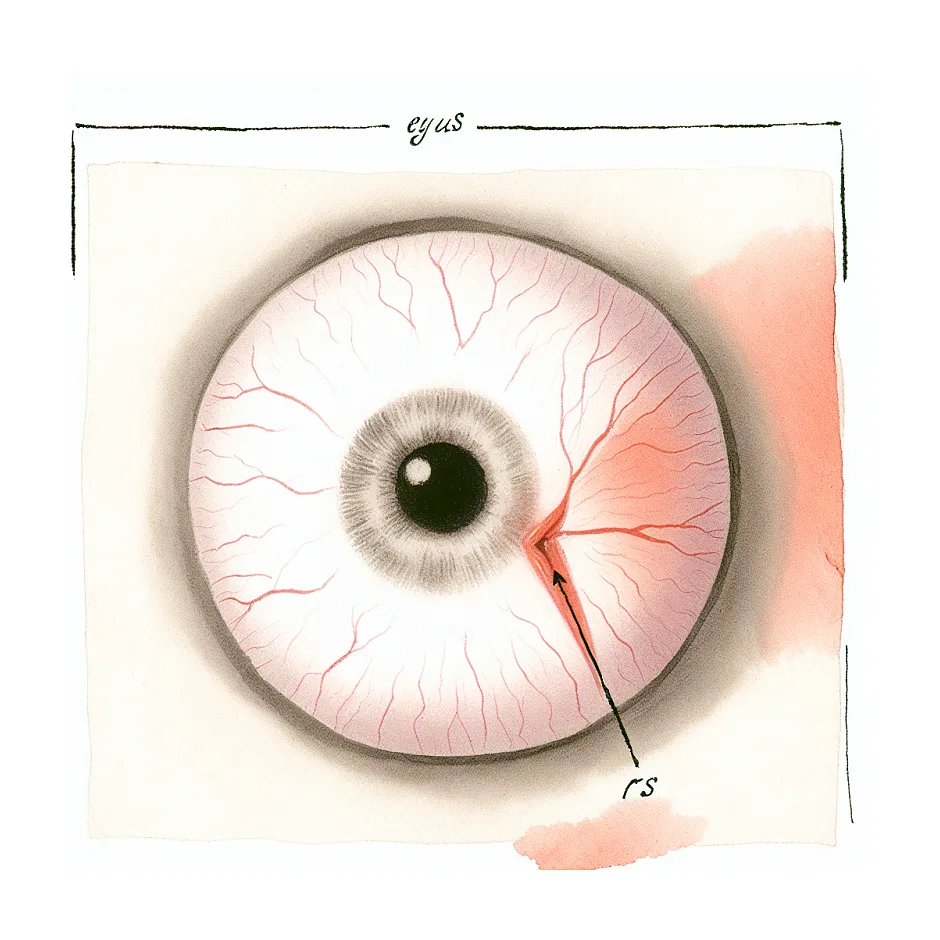 خراش ناخن روی سفیدی چشم کودک؛ خطرناک است؟