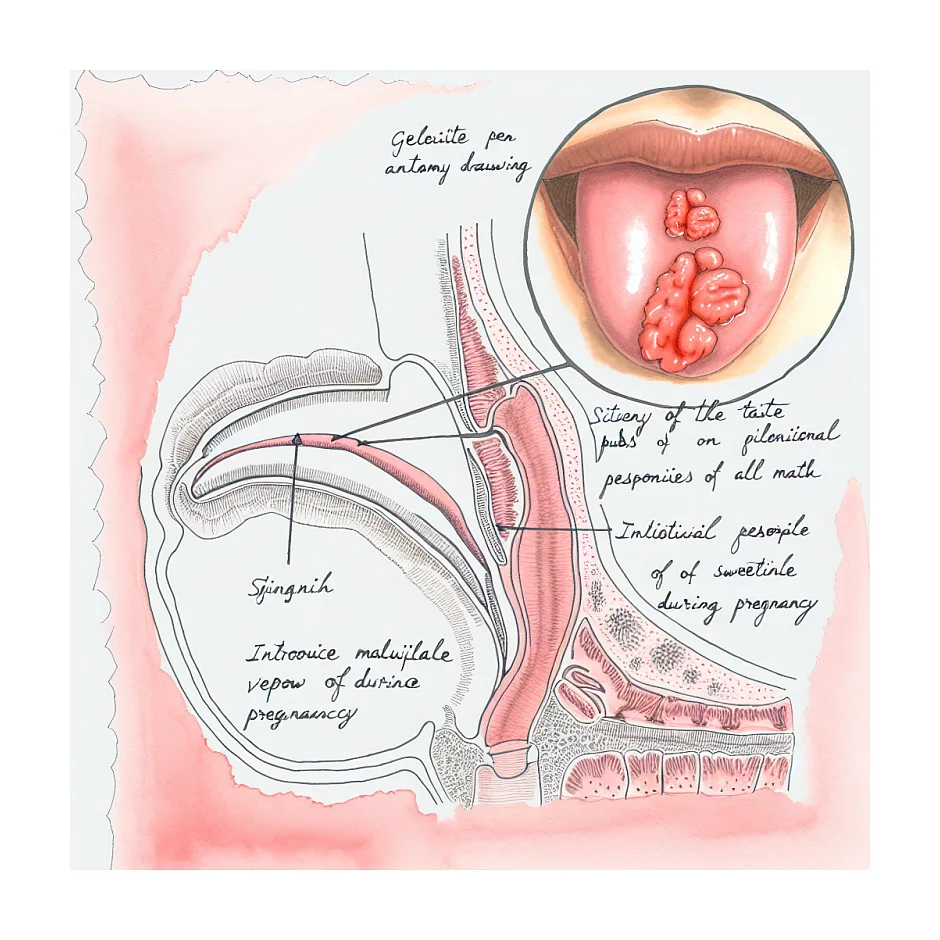 علت طعم شیرین دهان در اوایل بارداری