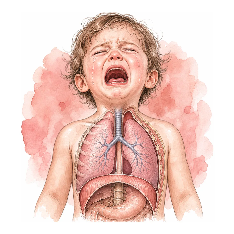 گریه کودک و لاغری — چرا و چه کنید
