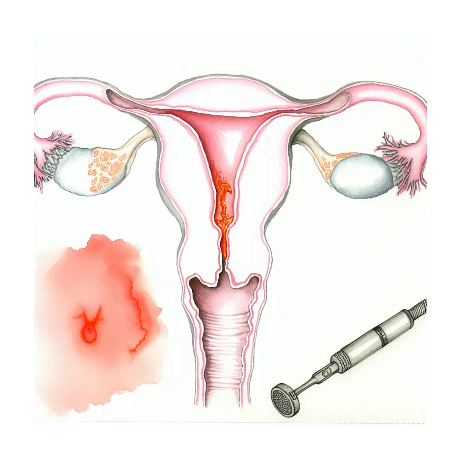 ادامه خونریزی بعد از هیستروسکوپی و کورتاژ