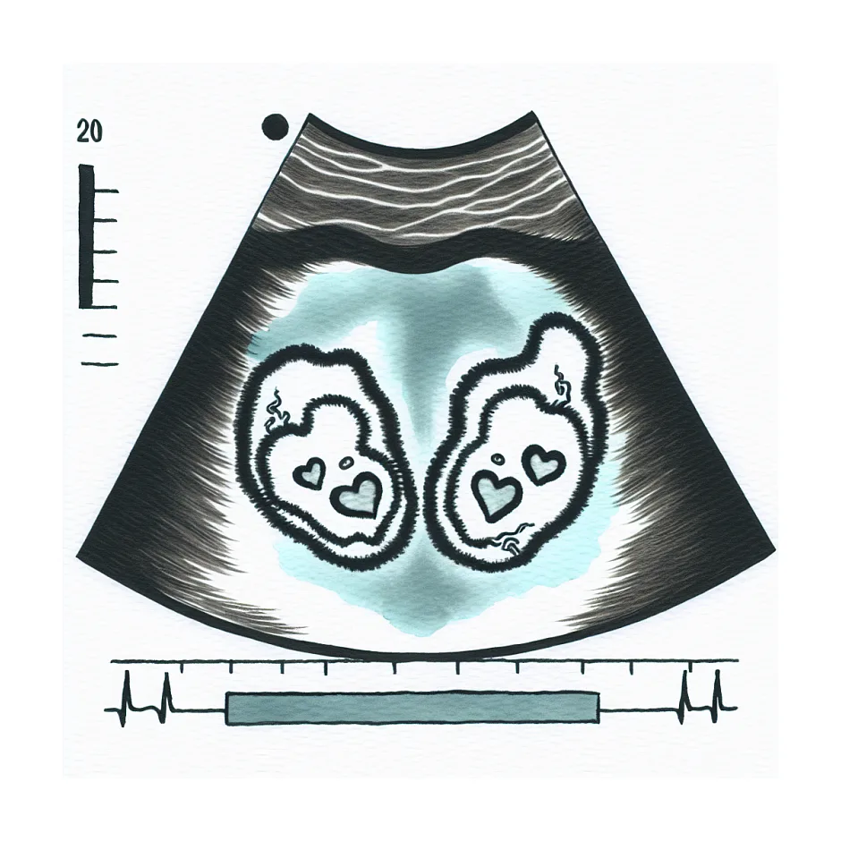 تفاوت ضربان قلب جنین دوقلو و تشخیص جنسیت