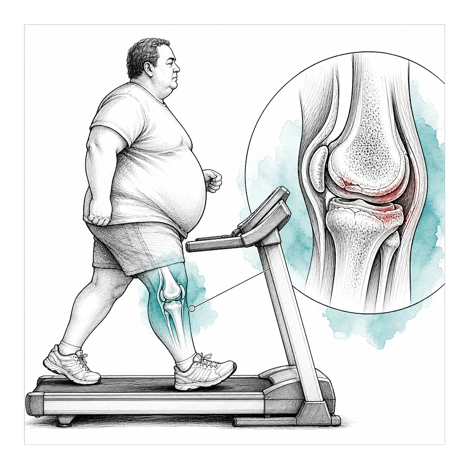 آیا استفاده از تردمیل بدون شیب برای افراد با اضافه وزن باعث آسیب می‌شود؟