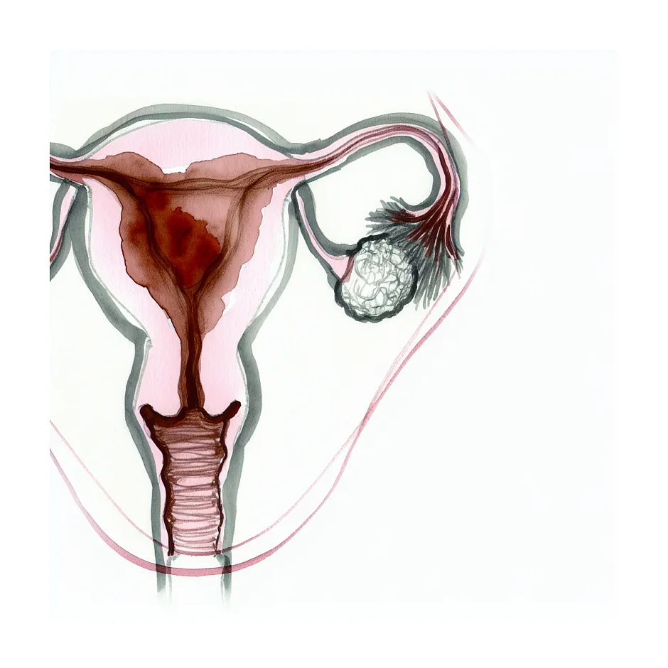 علت ترشحات قهوه‌ای بعد از پریودی در دختران مجرد