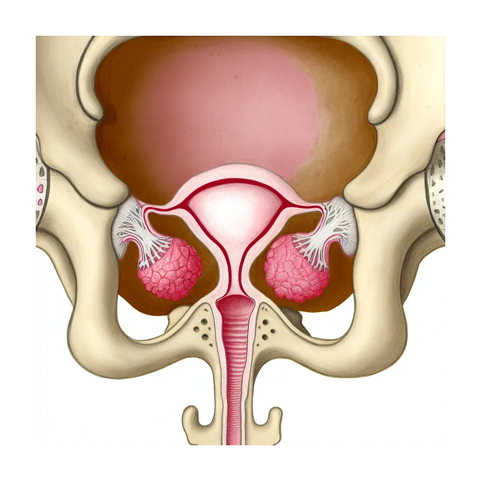 بزرگی تخمدان در سونوگرافی؛ آیا نگران‌کننده است؟