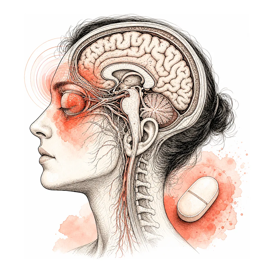 گیجی و سنگینی چشم یک ساعته بعد از ترازودون