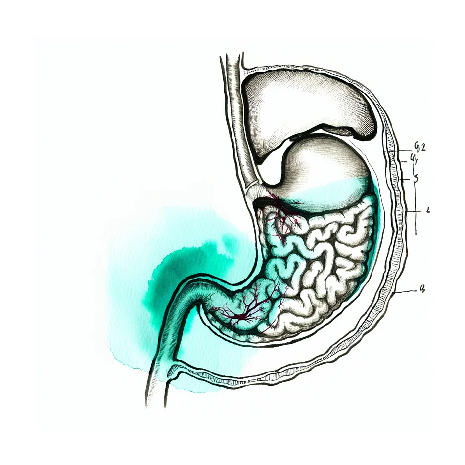 گزگز زیر دنده راست شکم — علت و راهکار