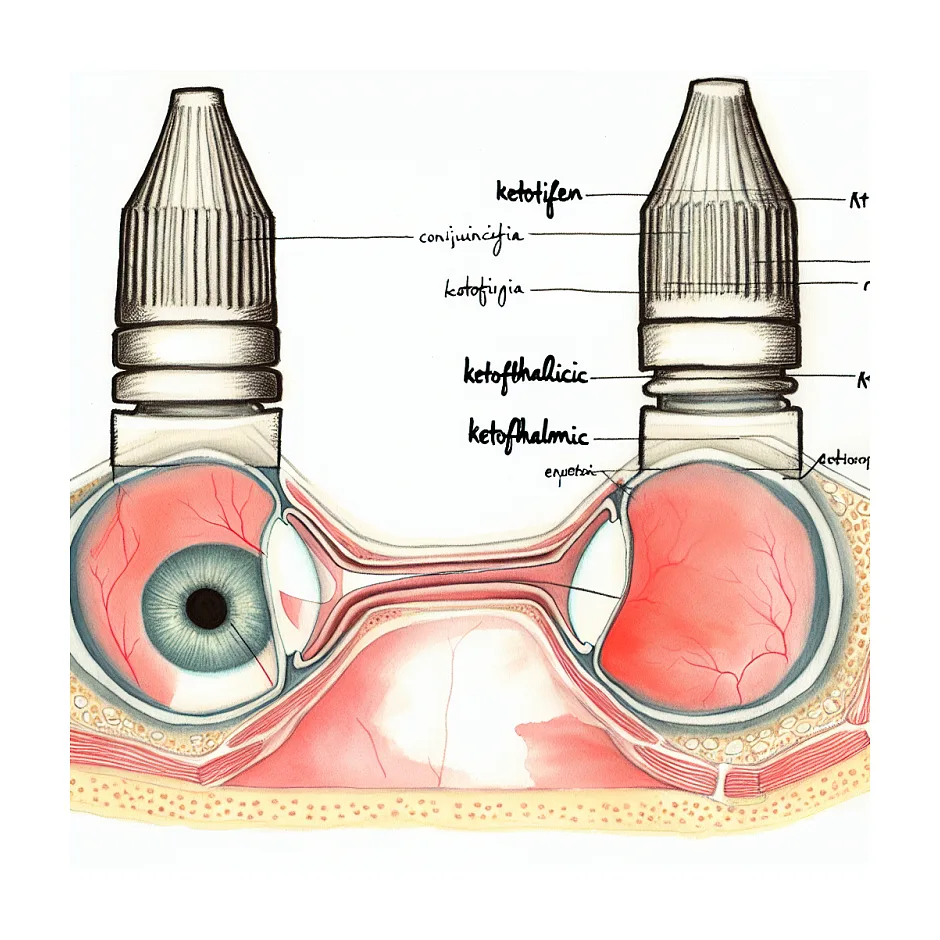 تفاوت قطره کتوتیفن و کتوفتالمیک برای چشم