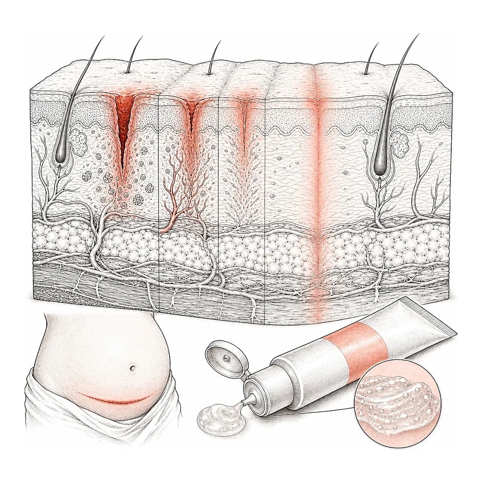 بهترین کرم برای محو جای بخیه سزارین