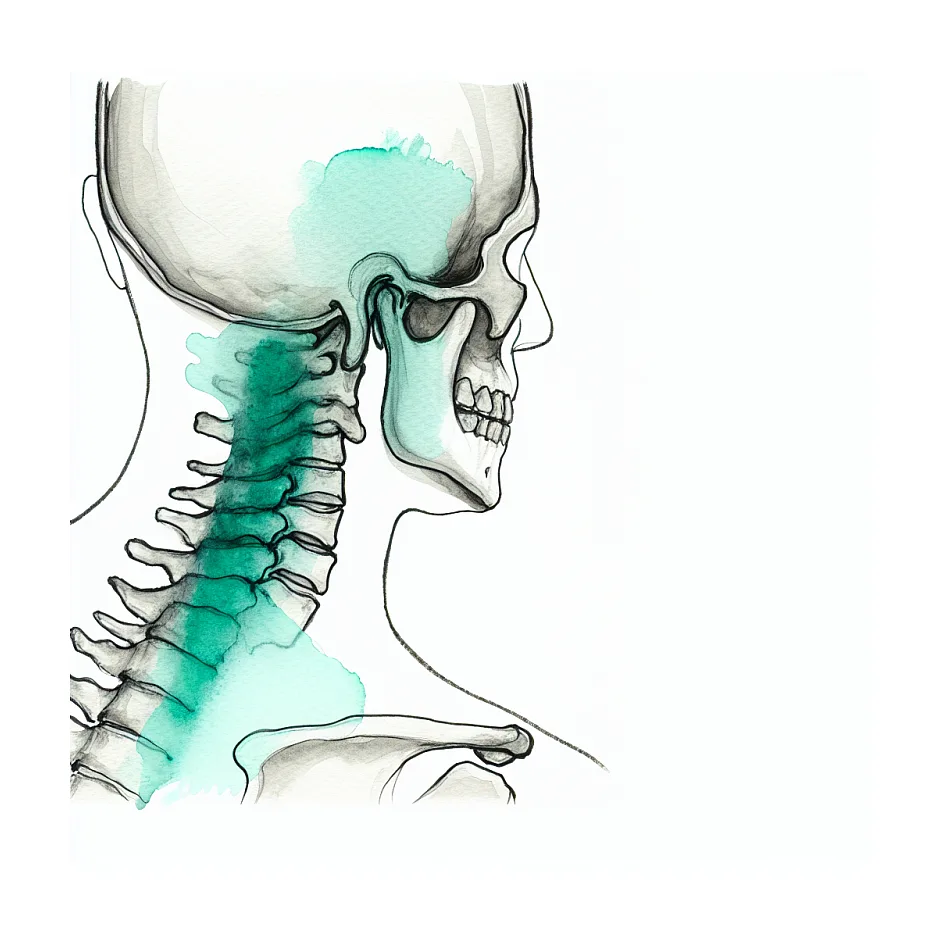 درد گردن و پشت گوش چپ بعد از جراحی گوش و کرونا