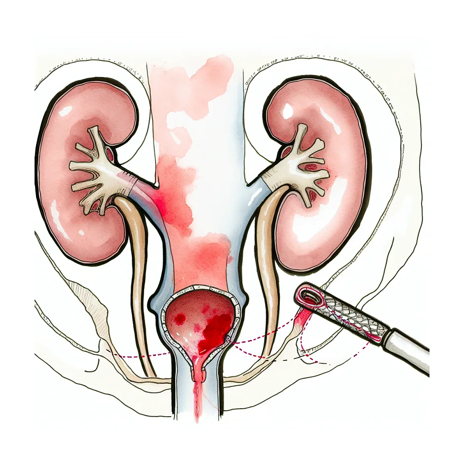 خونریزی و درد بعد از گذاشتن دابل جی حالب