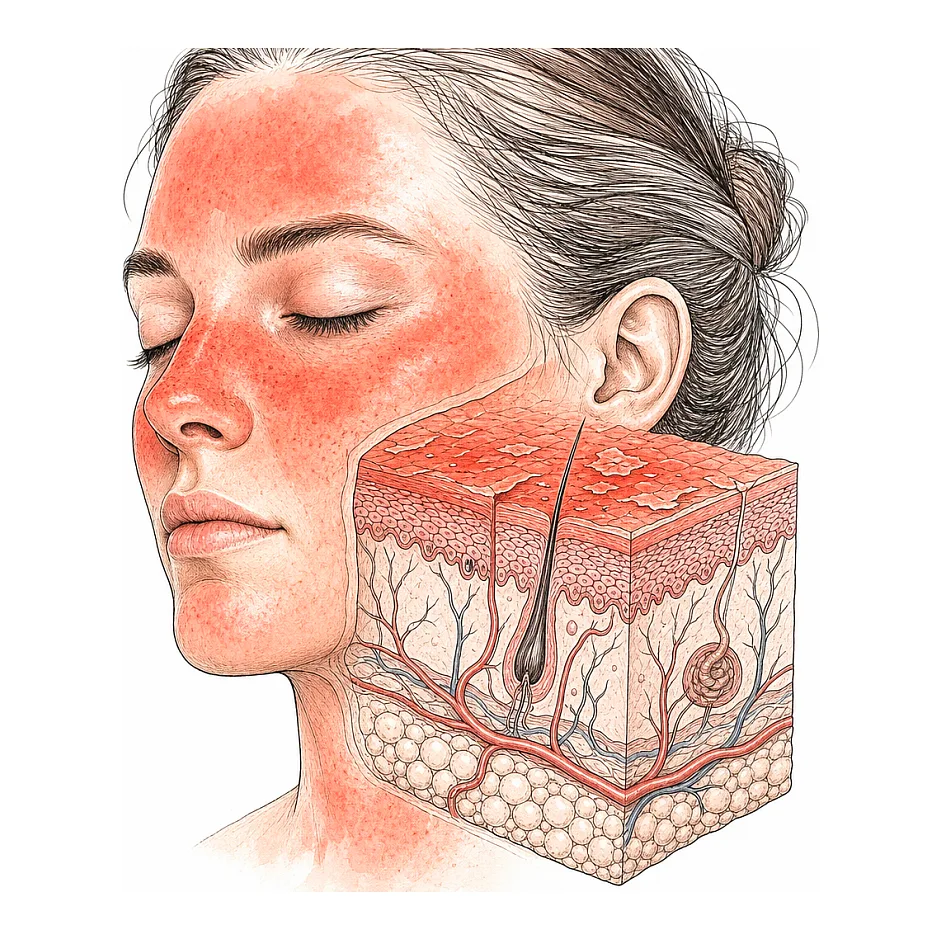 راهکارهای رفع افتاب‌سوختگی صورت