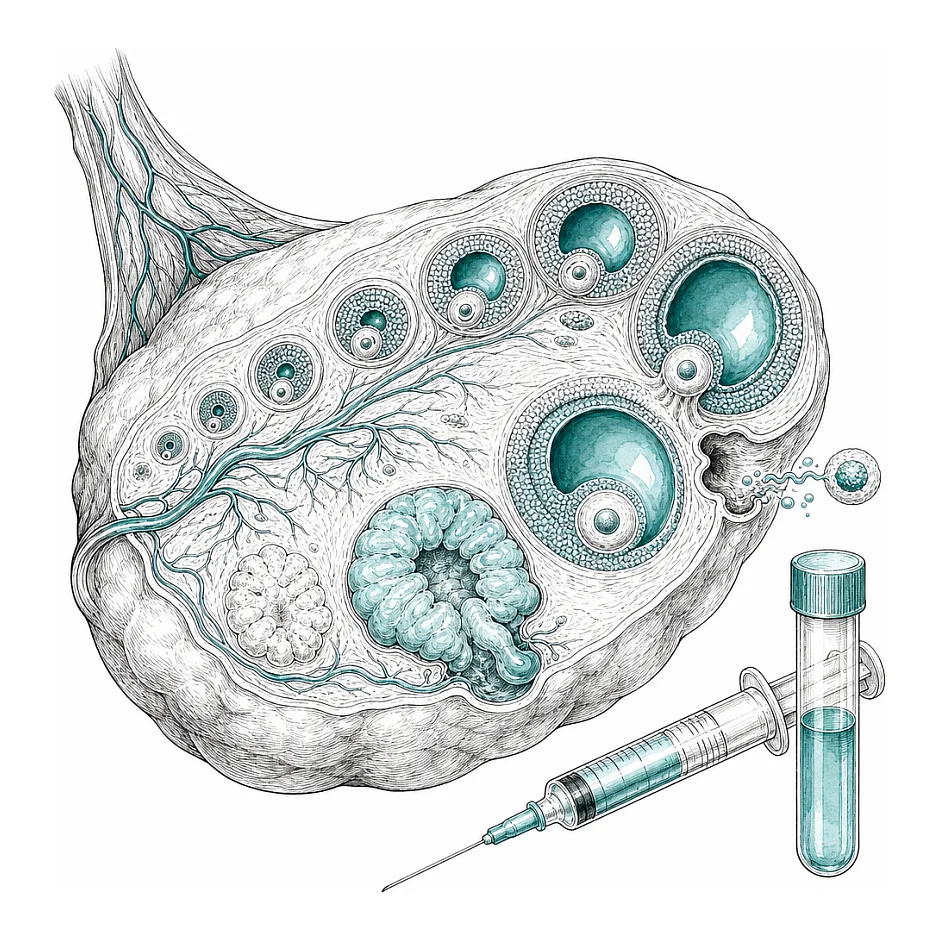 عوارض تزریق ۴ دوز HCG در سه روز مختلف