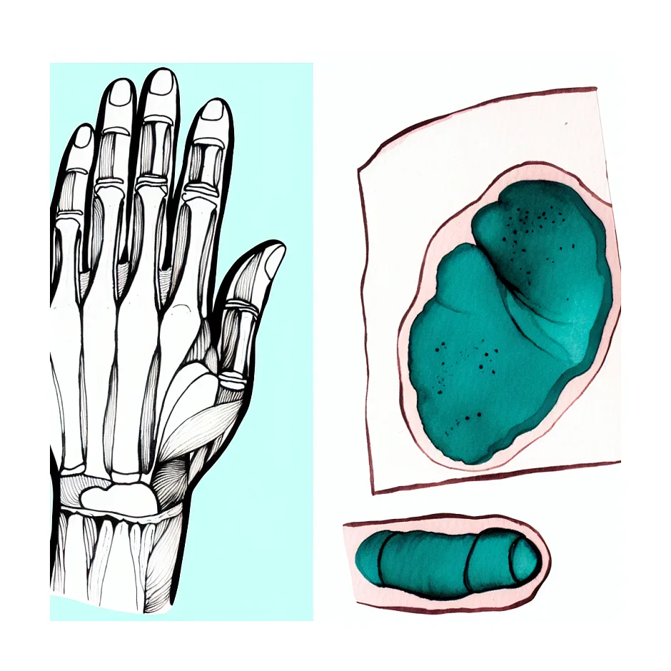 حساسیت لای انگشتان دست — علت و درمان ساده