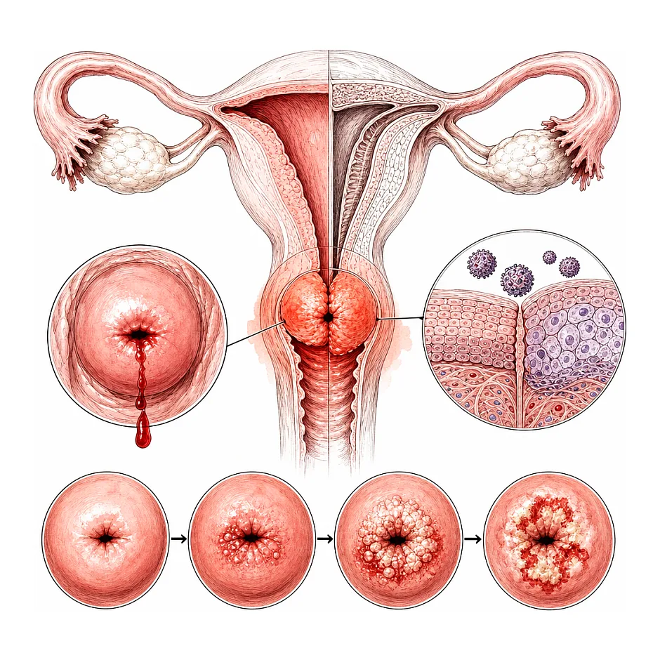 راهکارهای قطع خونریزی غیرطبیعی و تأثیر HPV و CIN بر آن