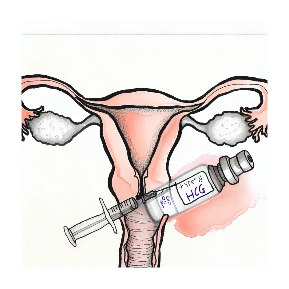 تداخل دارویی شیاف دیکلوفناک و آمپول HCG قبل از IUI