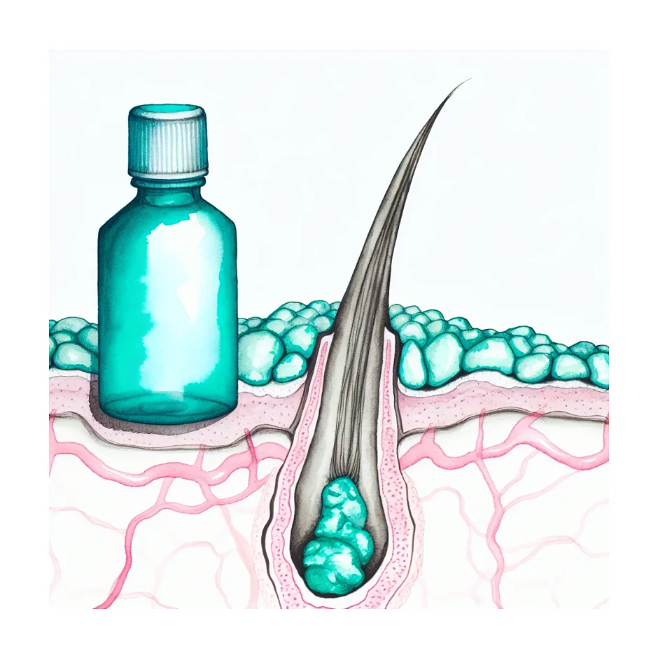 کبود شدن پوست با دوتاستراید و ریزش مو در زنان