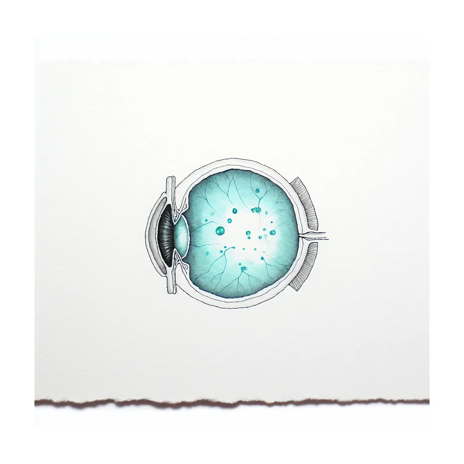 علت دیدن خطوط شناور جلوی چشم