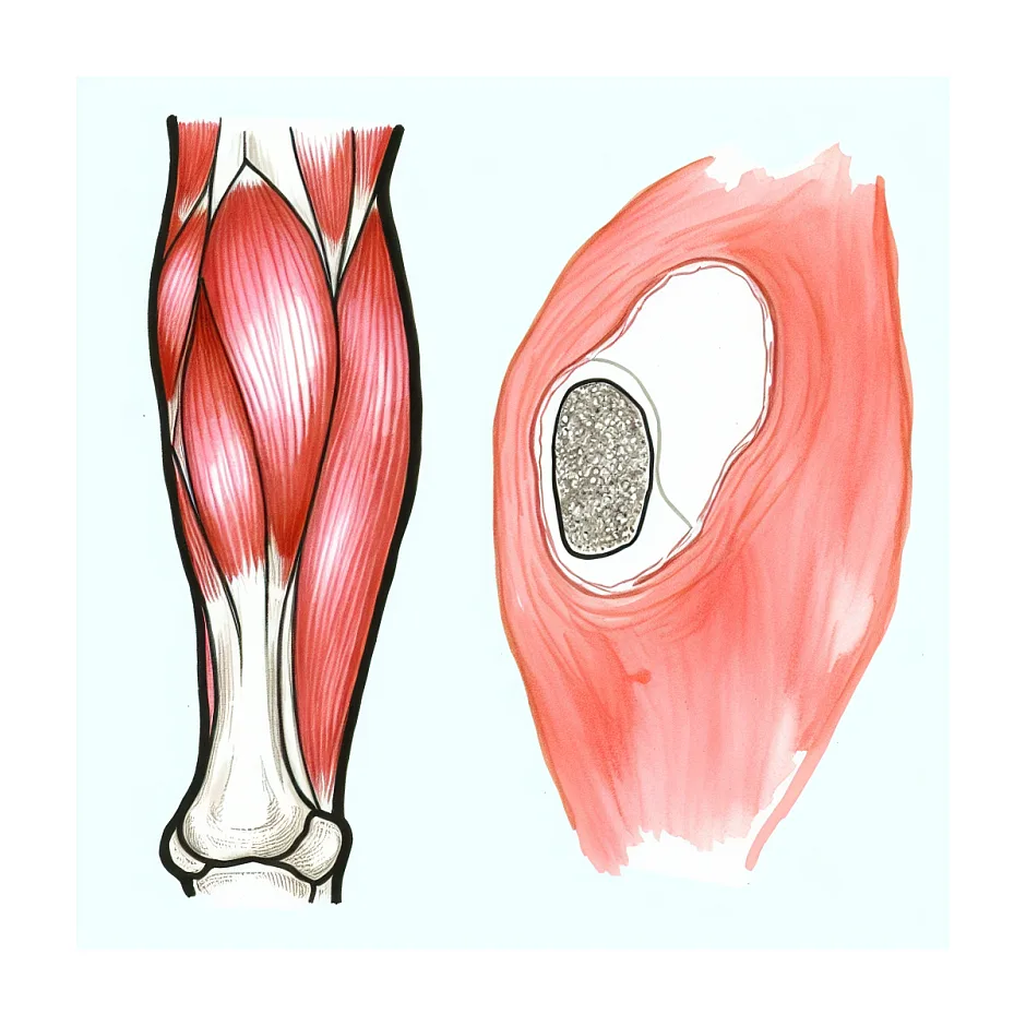 گیر کردن ساچمه در عضله پا و خطر عفونت