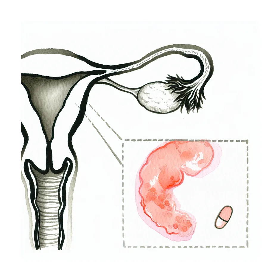 تأثیر قرص دوفاستون در درمان کیست تخمدان
