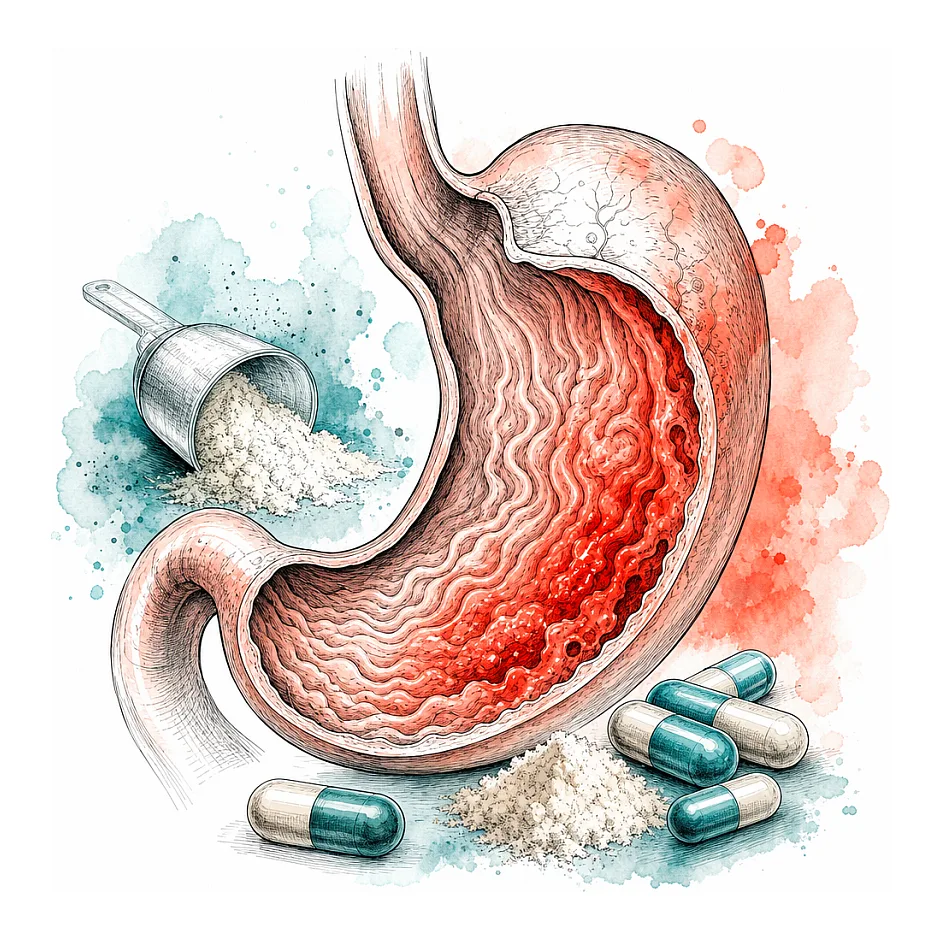 تاثیر مکمل‌های ورزشی بر گاستریت و IBS - توصیه‌های تغذیه‌ای و انتخاب صحیح مکمل