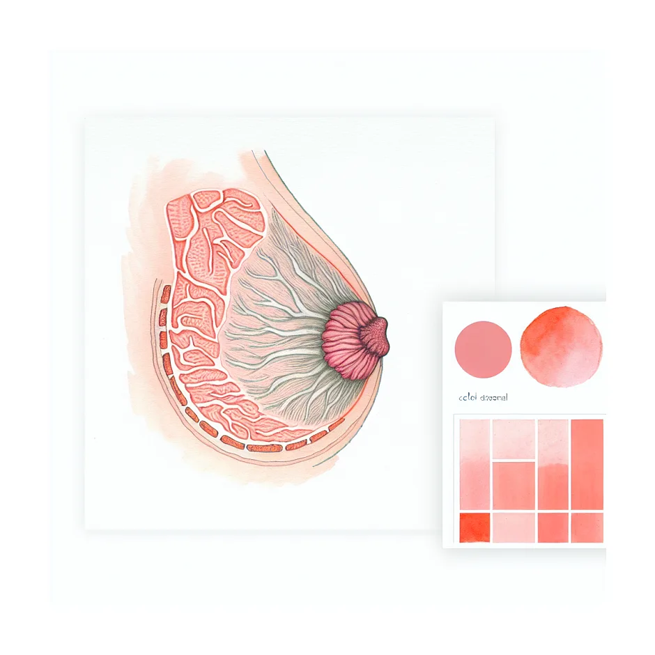 علت چروک شدن هاله قهوه‌ای پستان در خانم‌ها