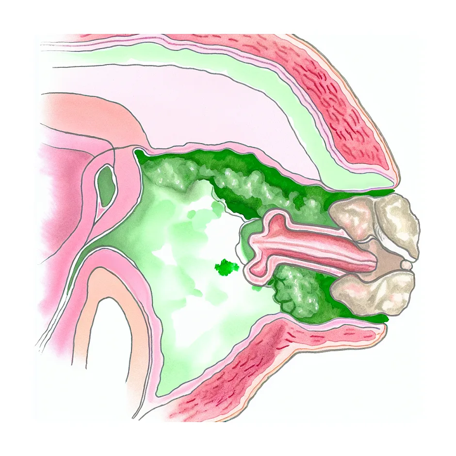 درمان ترشحات سبز واژن که طولانی شده