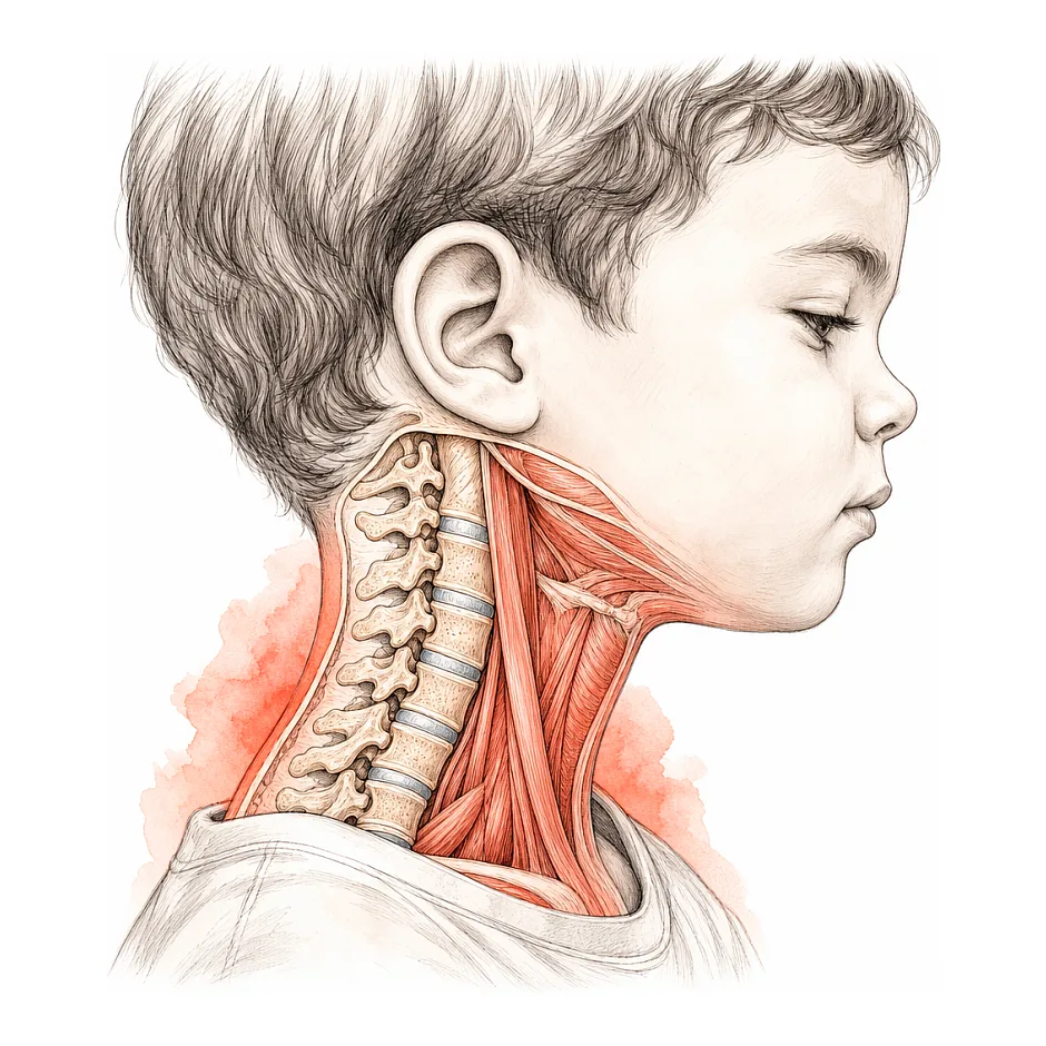 کوتاهی گردن در کودکان؛ علت و راهکارهای ساده