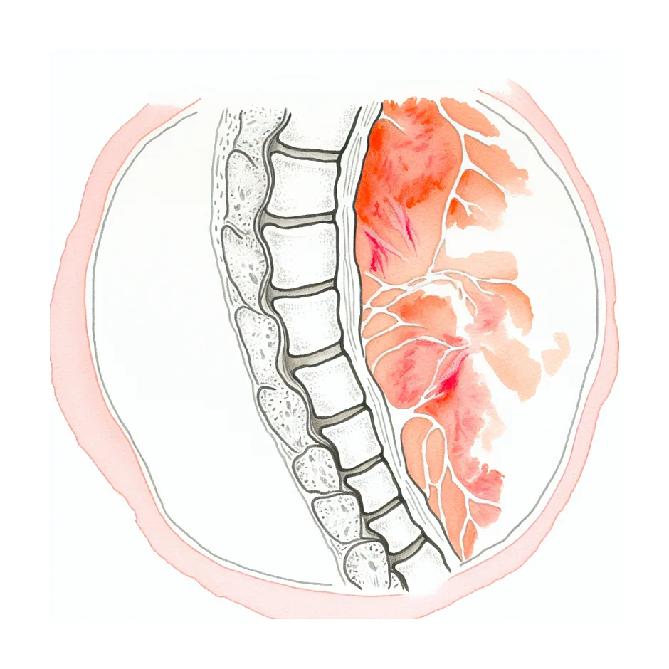 خارش شدید جای عمل جراحی کمر بعد چند ماه