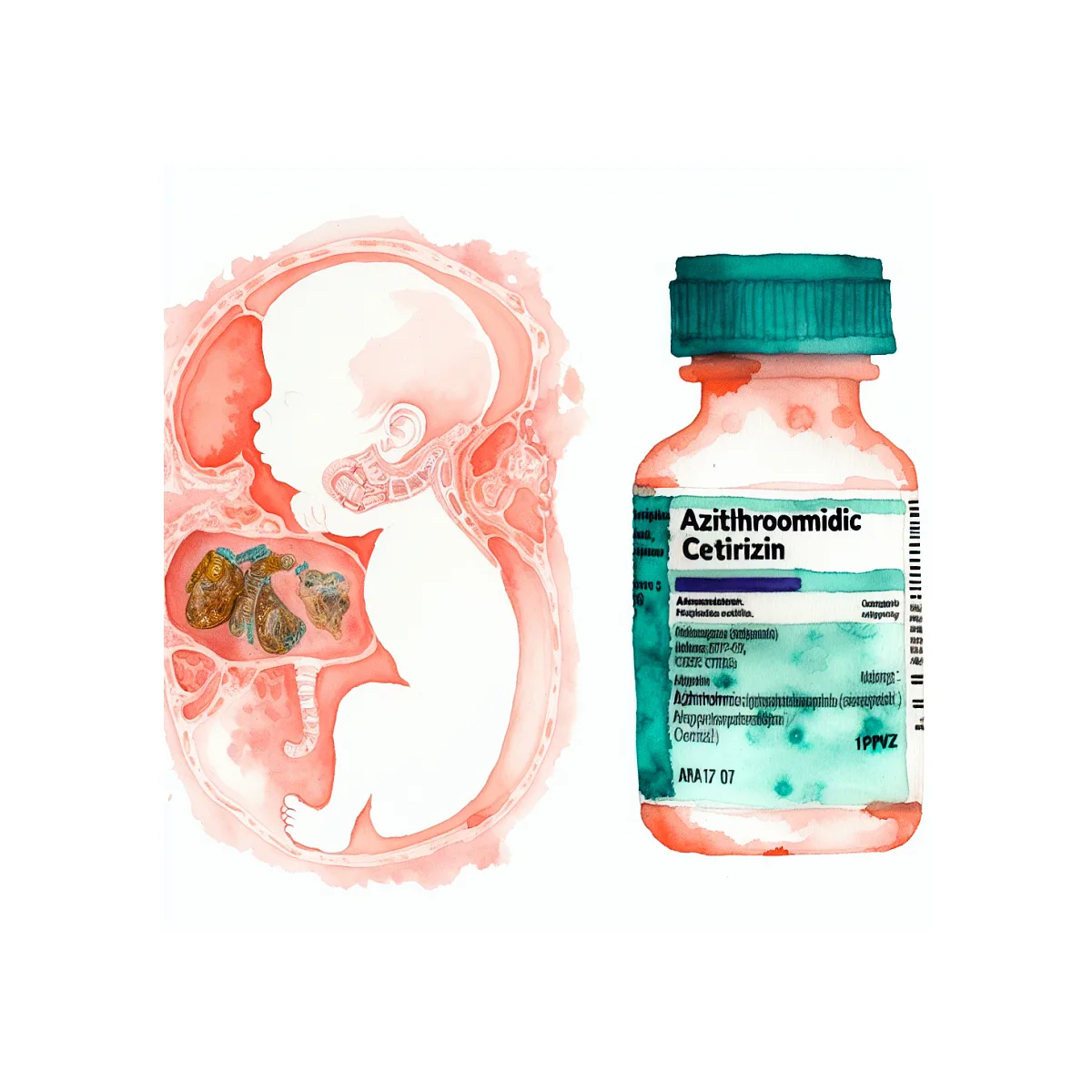 دوز صحیح آزیترومایسین و سیتریزین در نوزاد شش‌ماهه