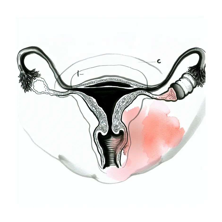 عفونت و ترشح قهوه‌ای بعد از هیسترکتومی لاپاراسکوپی