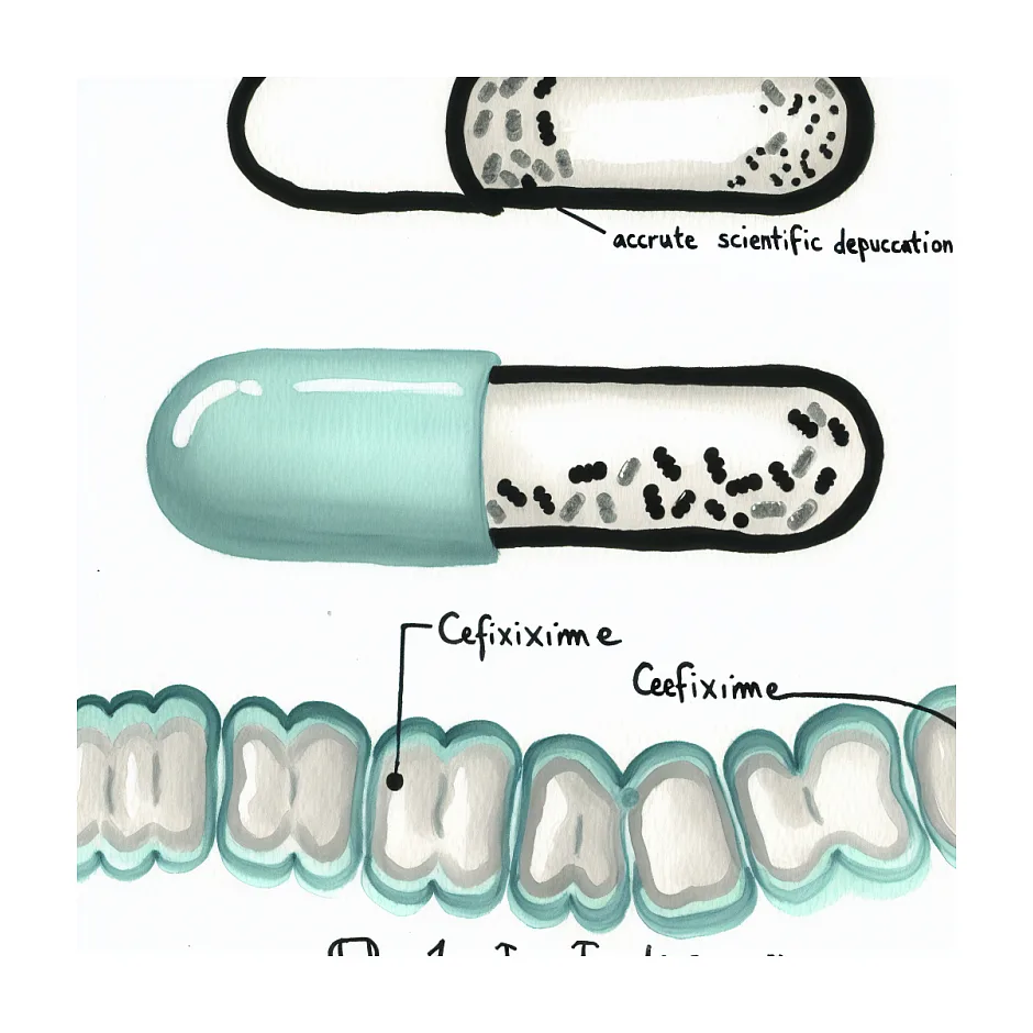 مدت زمان تاثیر قرص سیفیکسیم در بدن چیست؟