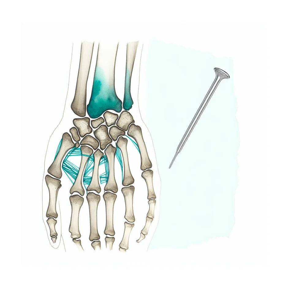 برداشتن پین مچ دست — آیا بیهوشی لازم است؟