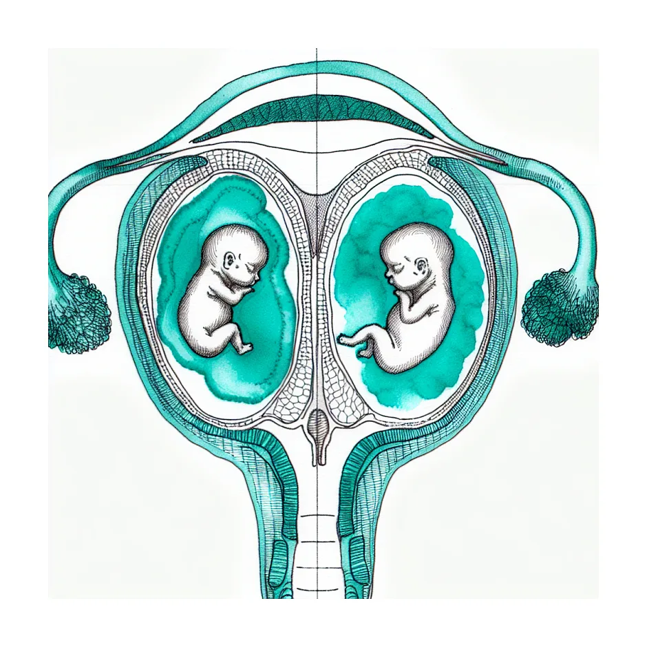اختلاف سن جنین‌های دوقلو و دقت تعیین جنسیت سونوگرافی